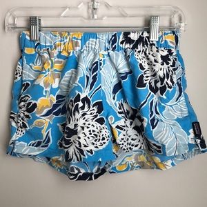 Patagonia Blue Floral Women's Shorts